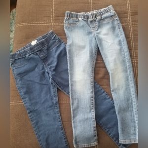 Two pair girls Osh Kosh Jeans size 8